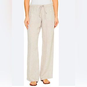Allen Allen Cream colored Linen Pants - Size Small - Good Condition